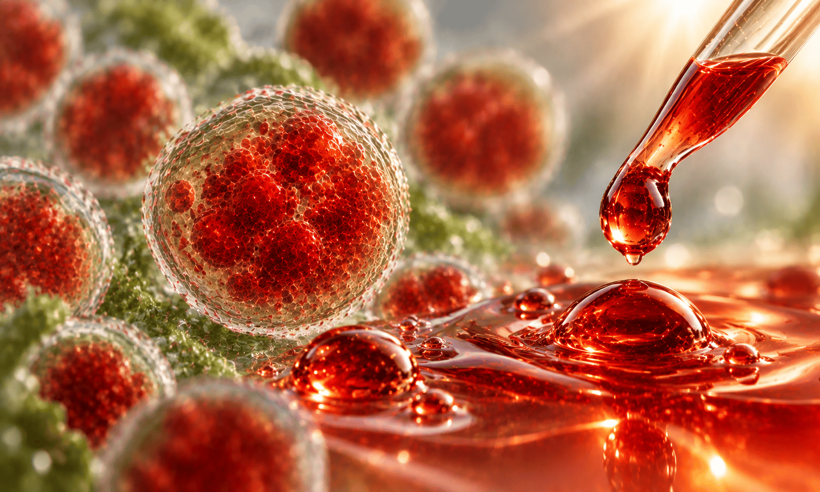 Astaxanthin microalgae-derived antioxidant for skin protection and skin longevity | Grand Ingredients
