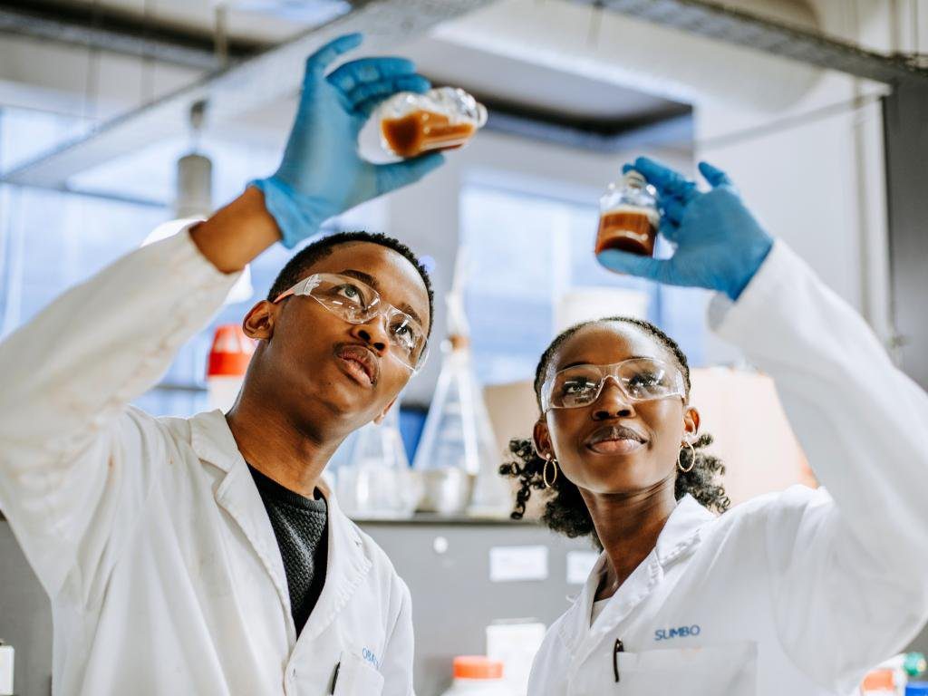 Comparison of lab-scale and production-scale emulsion stability