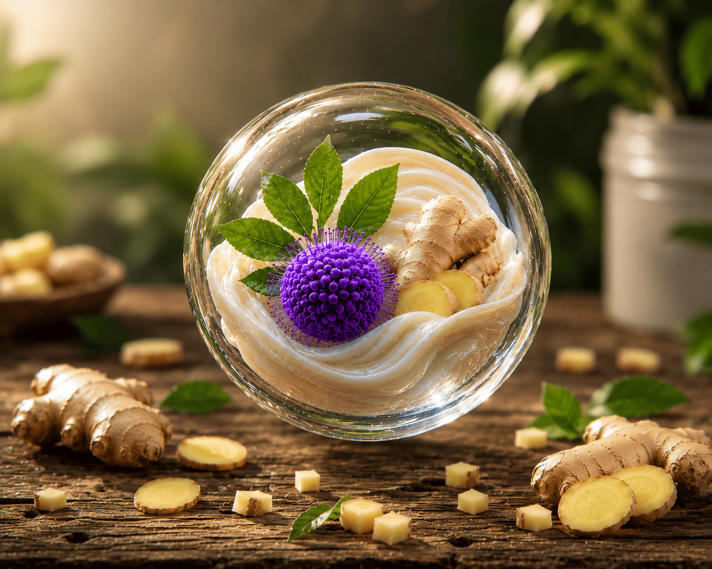 Ginger exosome cosmetic ingredient for skin vitality antioxidant protection and advanced delivery systems